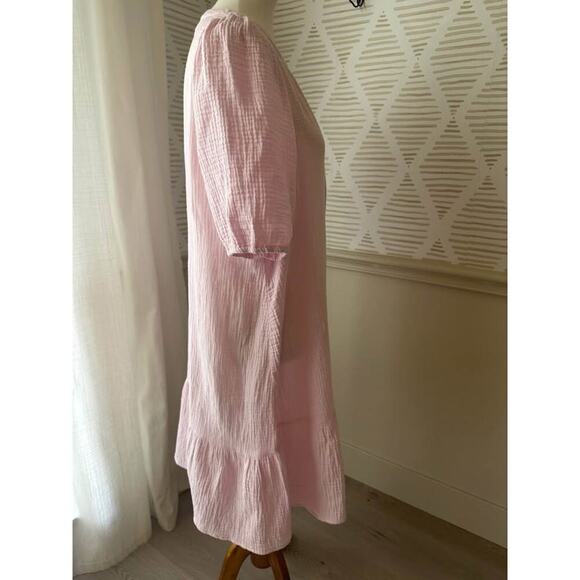 Vero Moda Women’s Medium Light Pink Gauze Dress - Picture 2 of 5